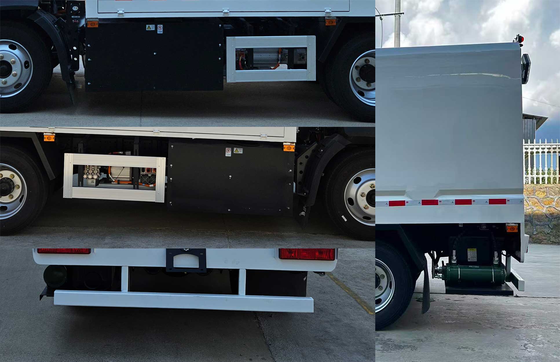 程力牌CL5100GQXBEV純電動護欄清洗車公告圖片