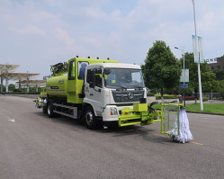 中聯(lián)牌ZBH5181TXQDHE6墻面清洗車