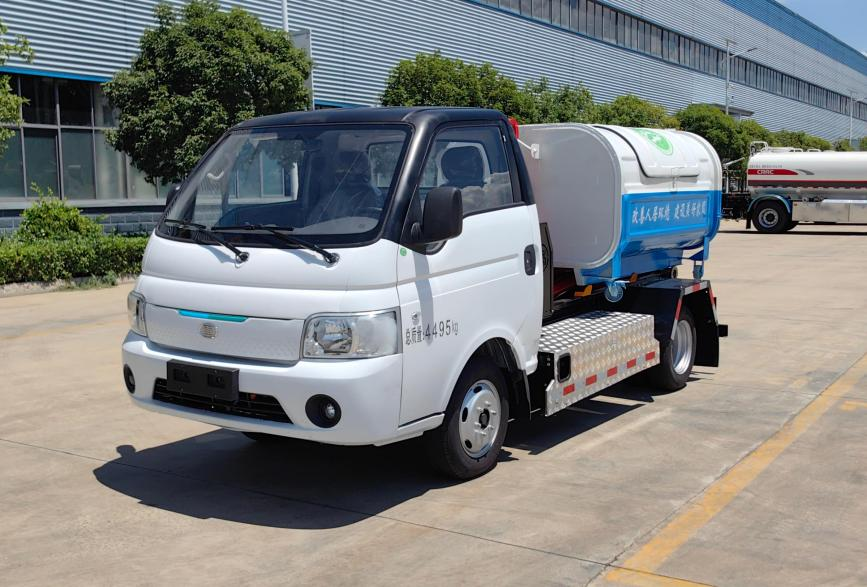 中國中車牌TEG5041ZXXAZCBEV1純電動車廂可卸式垃圾車公告圖片