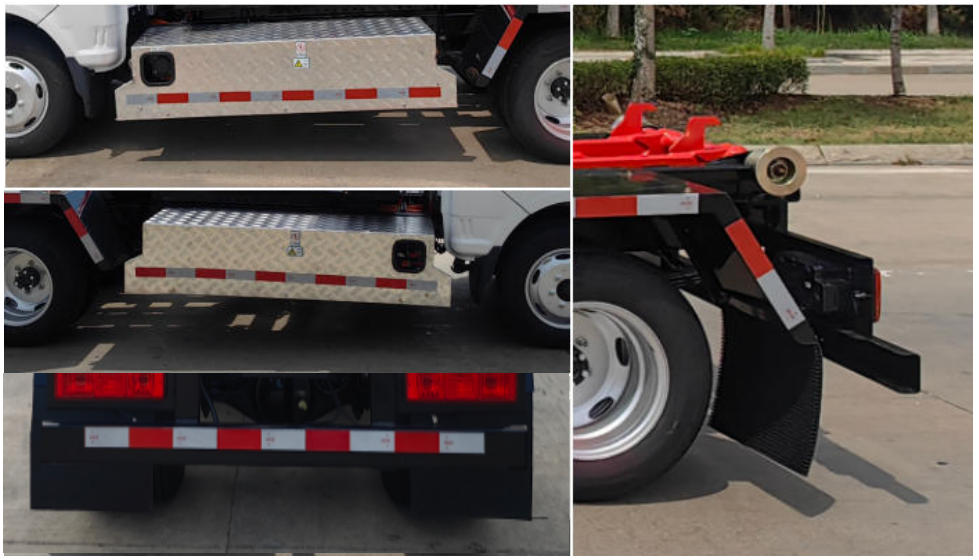 中國中車牌TEG5041ZXXAZCBEV1純電動車廂可卸式垃圾車公告圖片