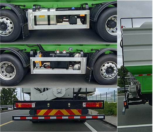 百勤牌XBQ5310ZSLD45F散裝飼料運(yùn)輸車公告圖片