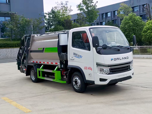 程力威牌CLW5041ZYSBEVAHJ純電動壓縮式垃圾車
