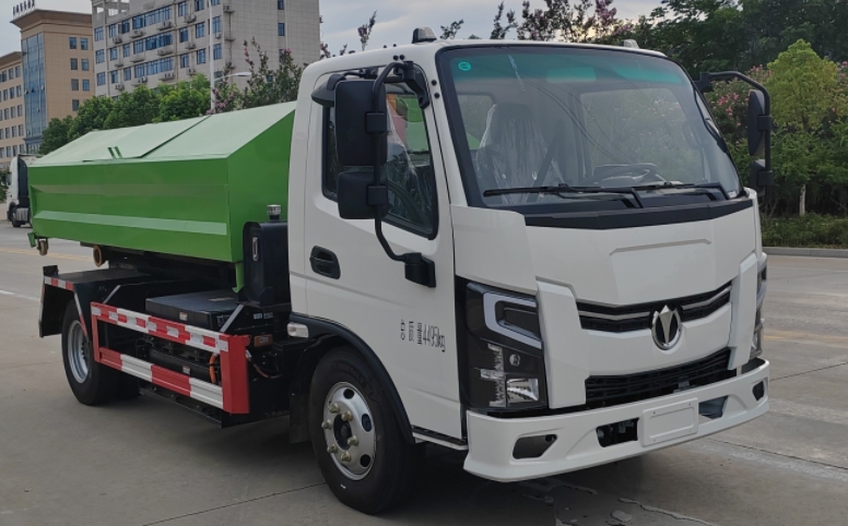 浩天星運(yùn)牌HTX5040ZXXYBEV純電動(dòng)車廂可卸式垃圾車公告圖片