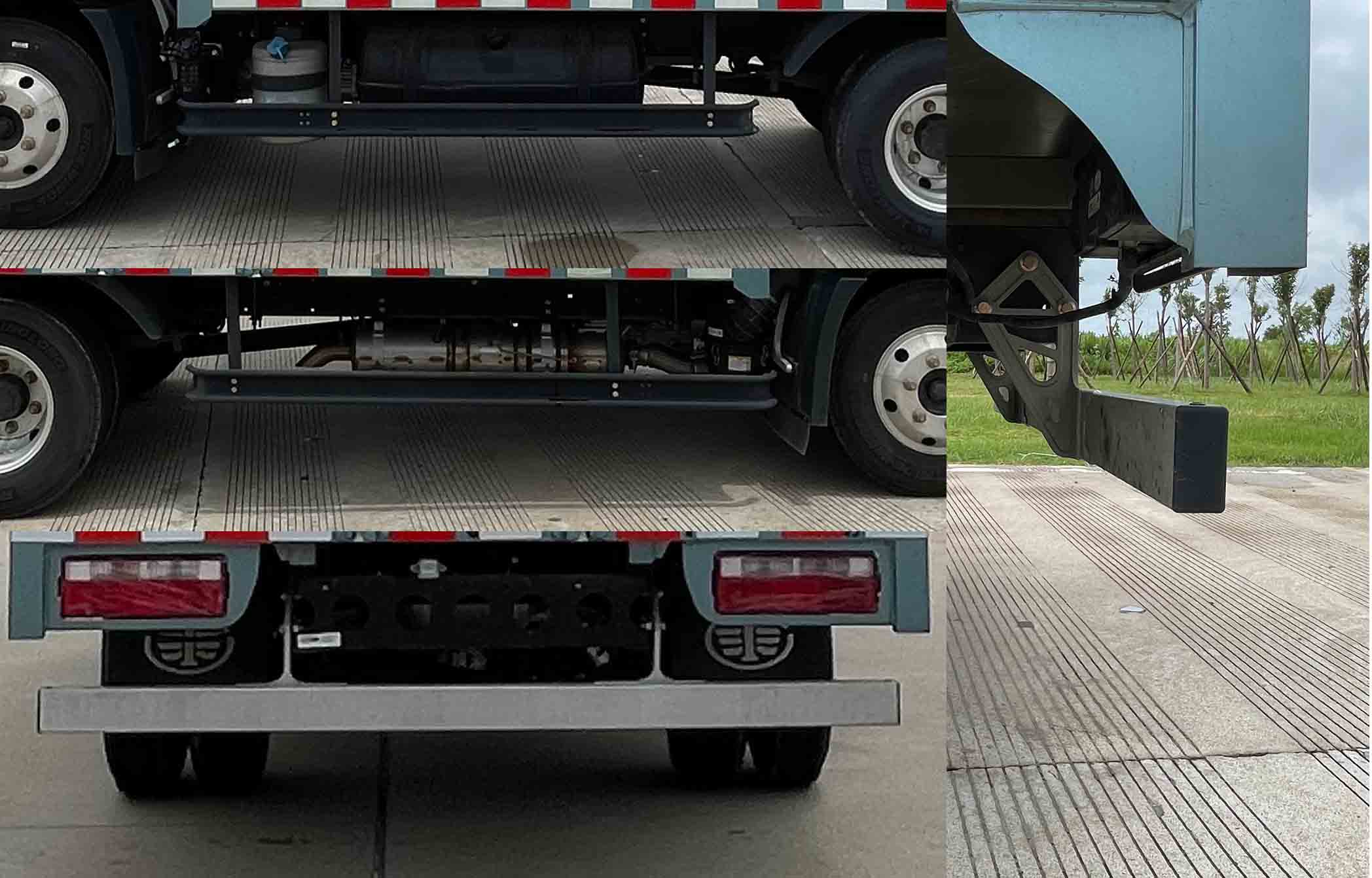 解放牌CA5047XXYP40K50L2E6A85廂式貨車公告圖片