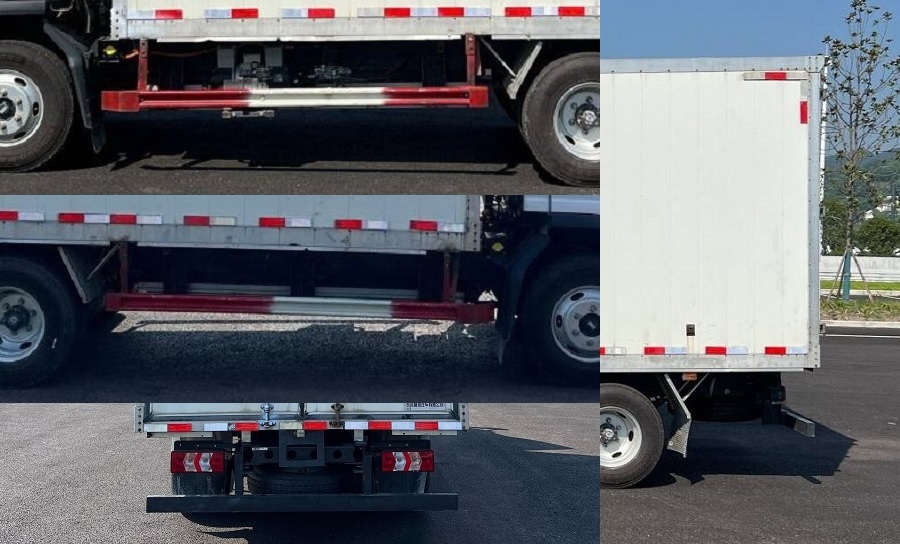 乘龍牌LZ5049XXYL2AZBEV01純電動(dòng)廂式貨車公告圖片