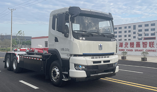 DCD5250ZXXDNBEV型純電動(dòng)車廂可卸式垃圾車圖片