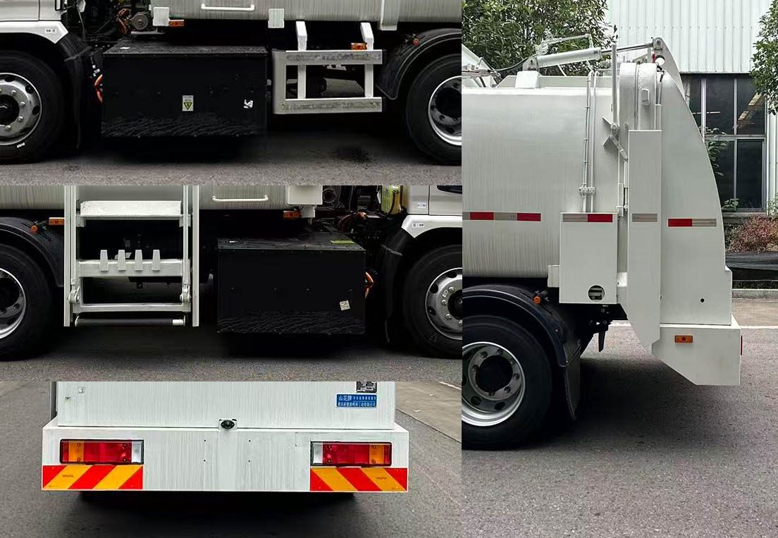 山花牌JHA5123TCADFABEV純電動餐廚垃圾車公告圖片