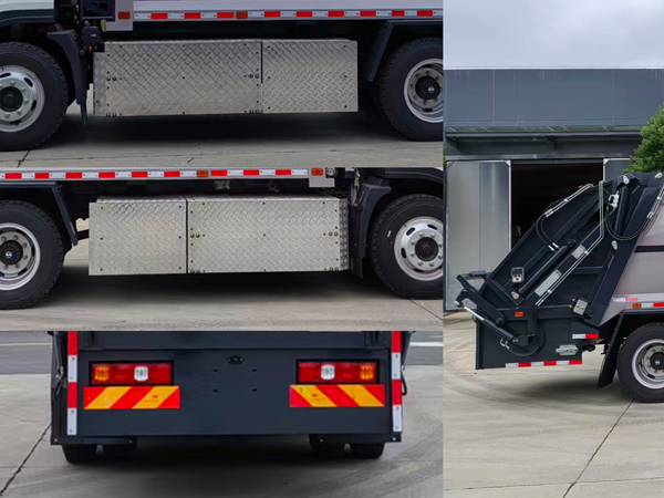 程力威牌CLW5120ZYSBEVAHJ純電動壓縮式垃圾車公告圖片