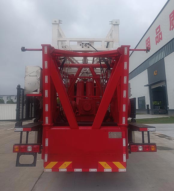 中原總機(jī)牌JZY5410TXJ90修井機(jī)公告圖片