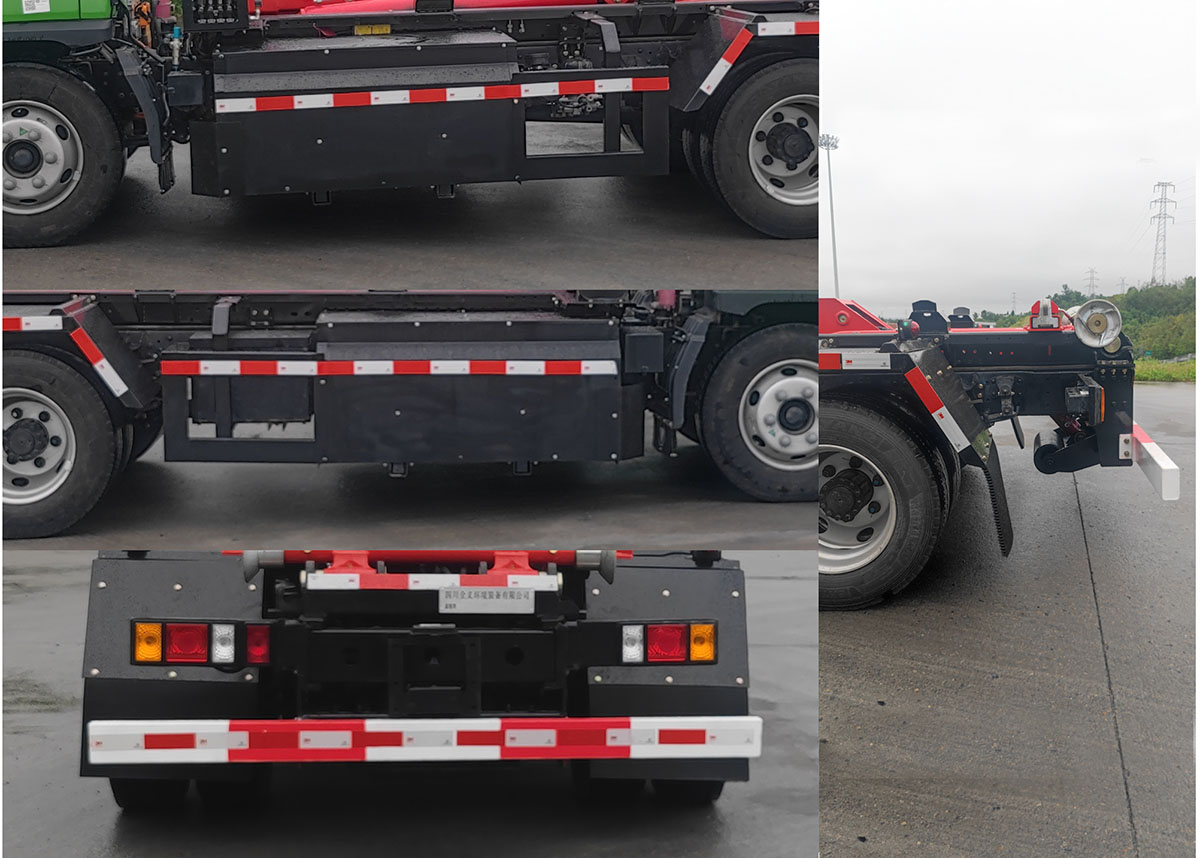 鑫馳牌XQY5120ZXXBEV純電動(dòng)車廂可卸式垃圾車公告圖片