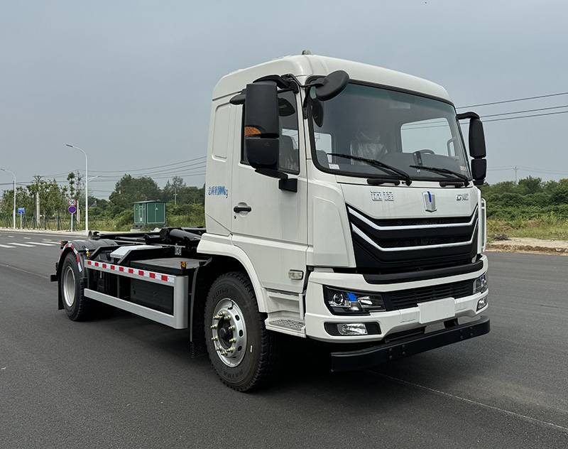 YHA5187ZXXJLSBEV型純電動(dòng)車廂可卸式垃圾車圖片