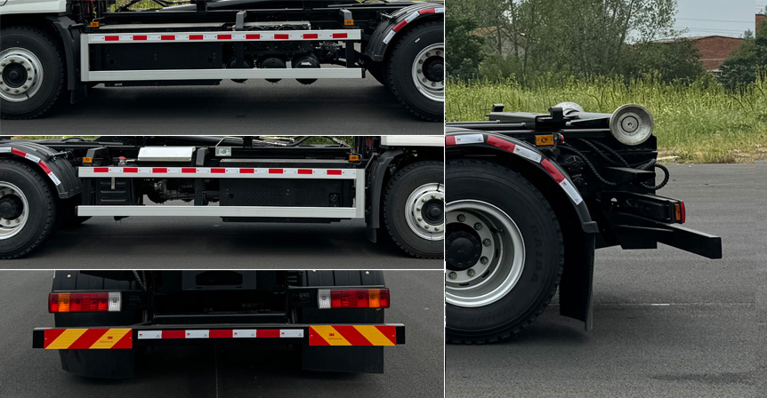 永航星牌YHA5187ZXXJLSBEV純電動車廂可卸式垃圾車公告圖片