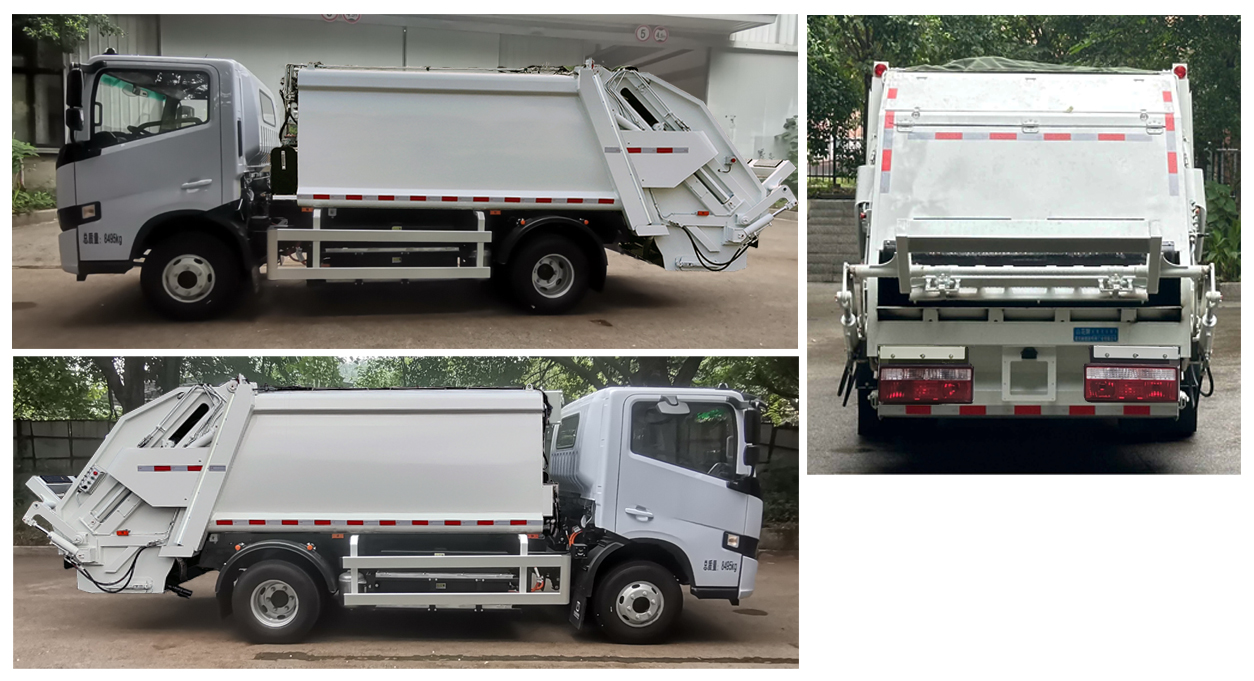 山花牌JHA5089ZYSJGABEV純電動壓縮式垃圾車公告圖片
