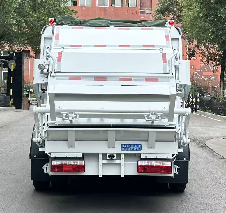 山花牌JHA5089ZYSJGABEV純電動壓縮式垃圾車公告圖片