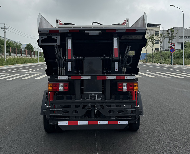 永航星牌YHA5041ZZZJX自裝卸式垃圾車公告圖片