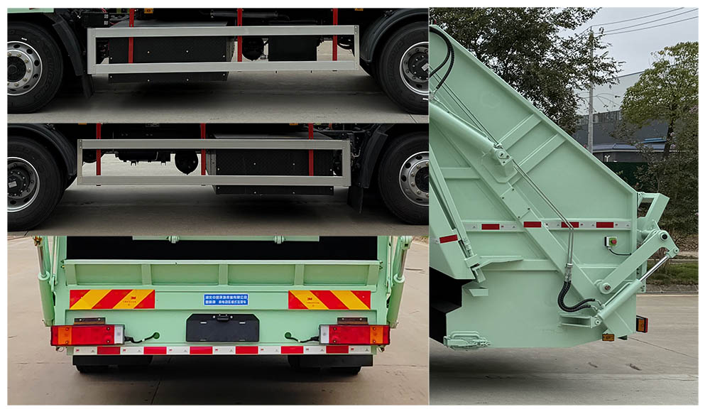 昱曦牌CHN5182ZYSBEV純電動(dòng)壓縮式垃圾車公告圖片