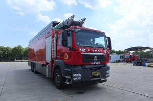 上格牌SGX5340TXFDF20水帶敷設(shè)消防車