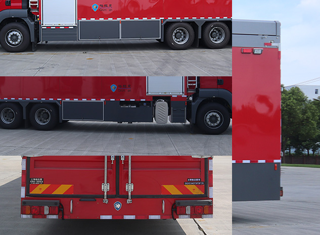 上格牌SGX5340TXFDF20水帶敷設(shè)消防車公告圖片