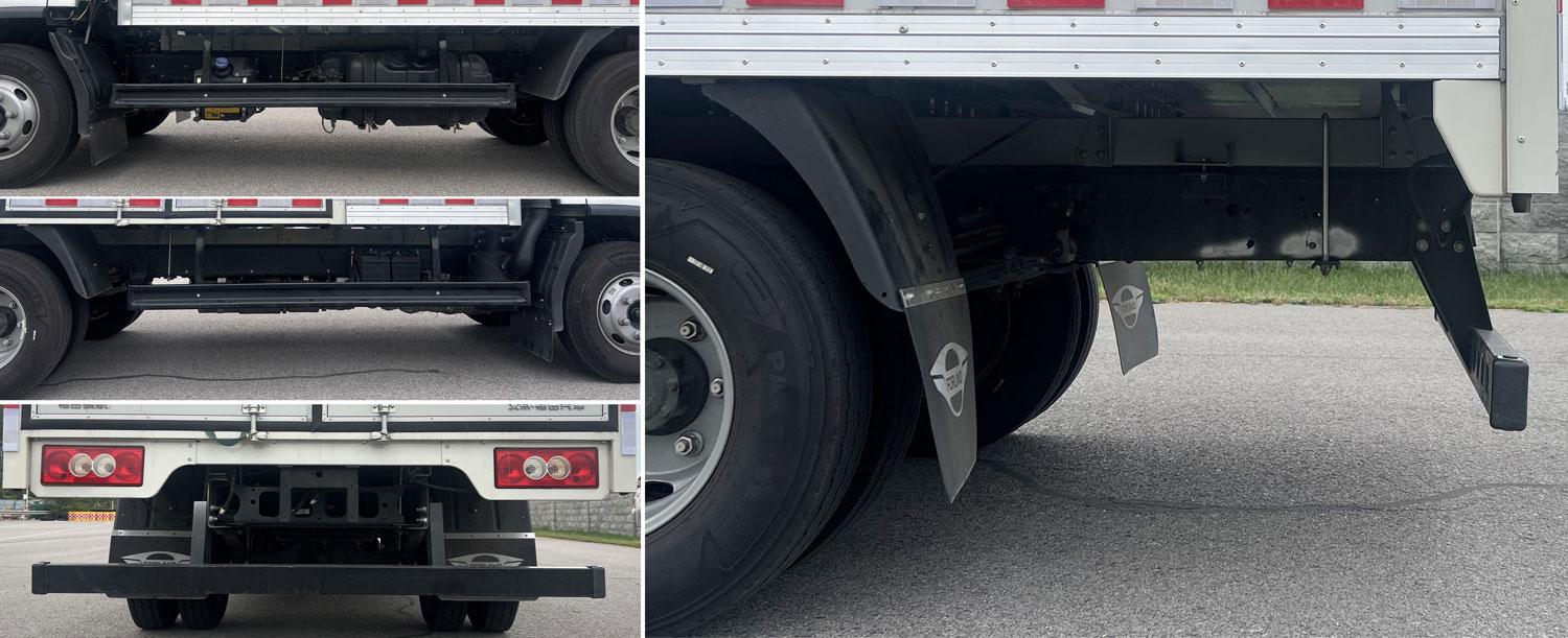 福田牌BJ5044XXY9JBA-56廂式貨車公告圖片