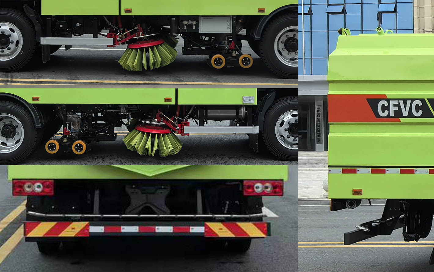 長灃牌CFC5128TXSBJBEV純電動洗掃車公告圖片