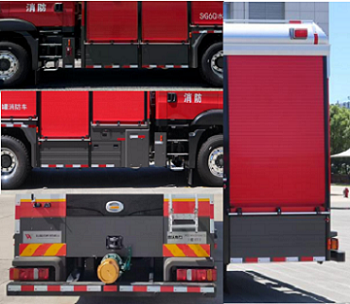 雷沃協(xié)力牌LWX5190GXFSG60/S水罐消防車公告圖片