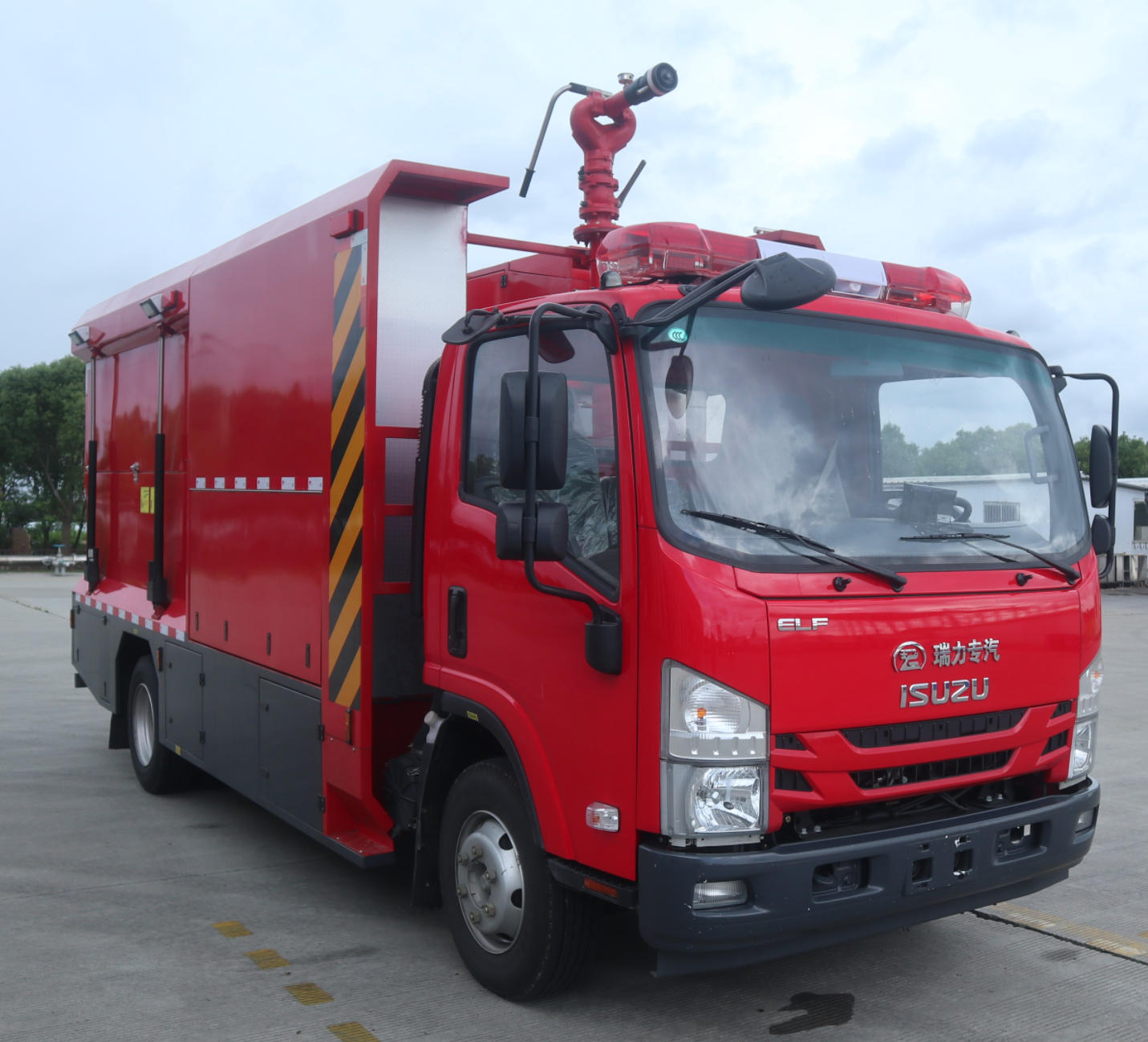 瑞力星牌RLQ5100GXFAP20/Q6壓縮空氣泡沫消防車