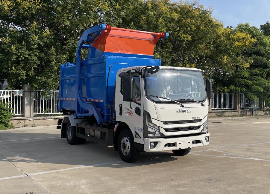 YD5098ZZZJXE6型自裝卸式垃圾車圖片