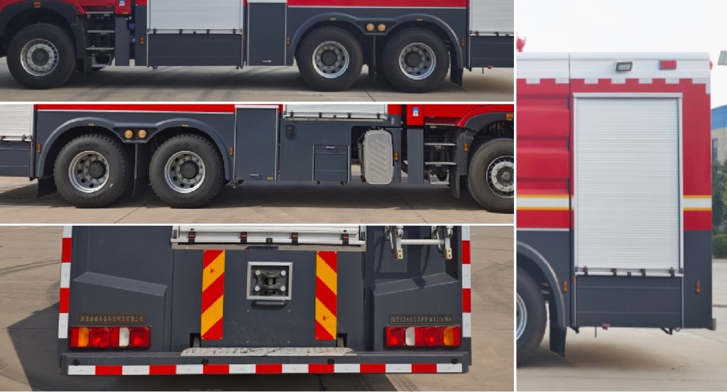 潤(rùn)泰牌RT5281GXFPM120/H6泡沫消防車(chē)公告圖片