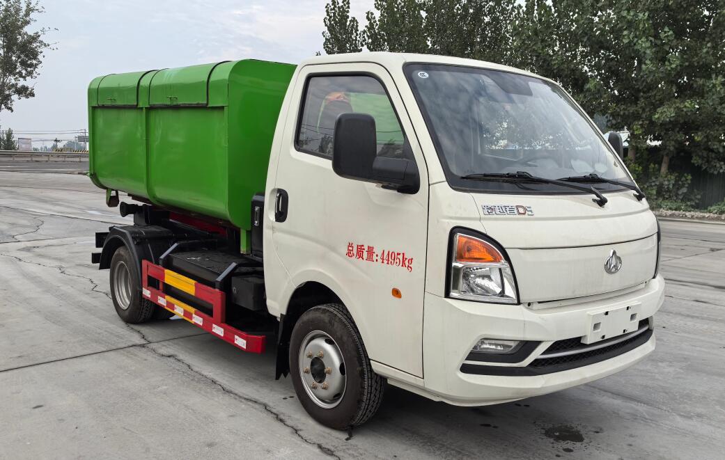 天運(yùn)威牌TYW5040ZXXCKSBEV純電動(dòng)車廂可卸式垃圾車公告圖片