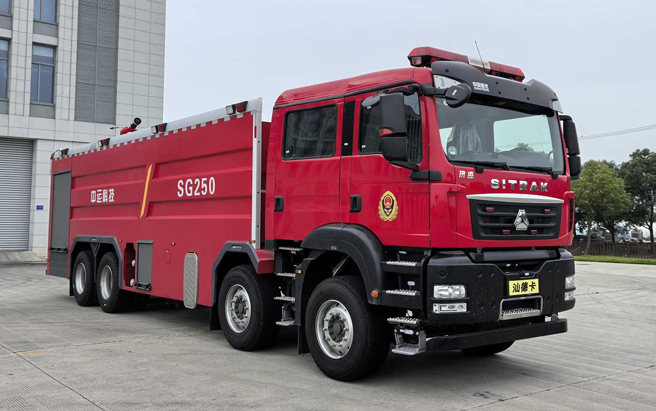JMF5430GXFSG250型水罐消防車圖片