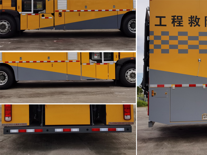 永強奧林寶牌RY5180TPSZ大流量排水搶險車公告圖片