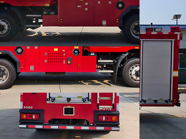 神百重工牌ABC5110GXFSG50/EQ4水罐消防車公告圖片