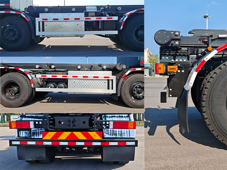 中植汽車牌CDL5320ZXXDFBEV純電動(dòng)車廂可卸式垃圾車公告圖片