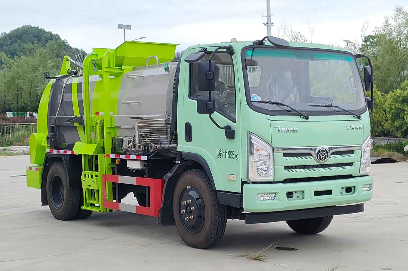 YZZ5125TCAN6型餐廚垃圾車圖片