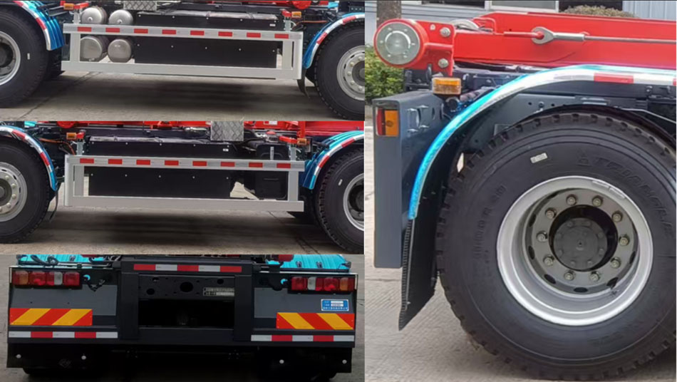 三聯(lián)牌YSY5321ZXXBEV純電動(dòng)車(chē)廂可卸式垃圾車(chē)公告圖片