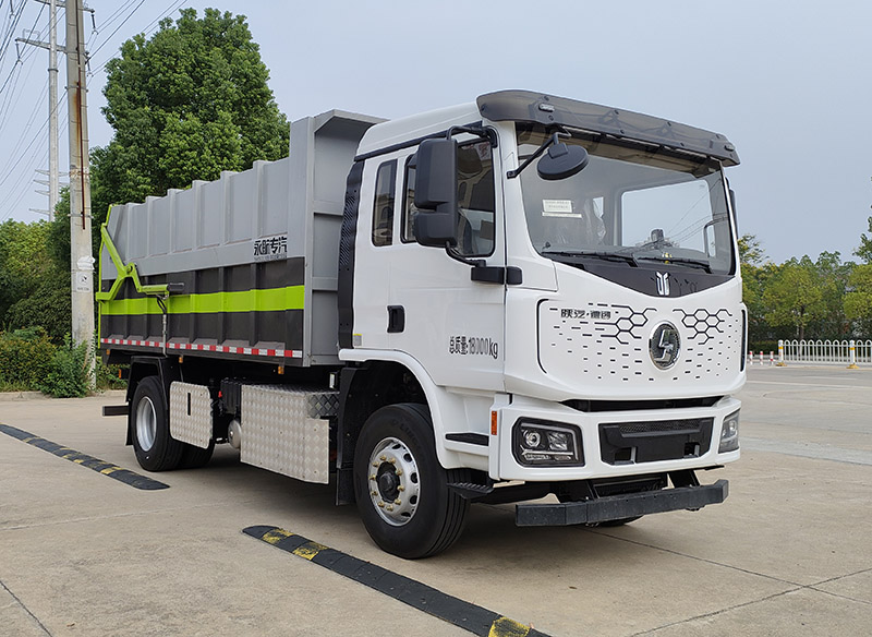 永航星牌YHA5187ZXLSXBEV純電動廂式垃圾車