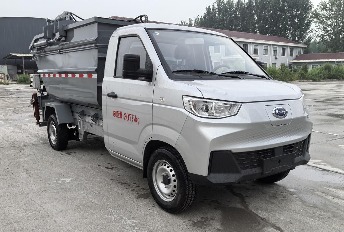 TYW5031ZZZSQRBEV型純電動自裝卸式垃圾車圖片