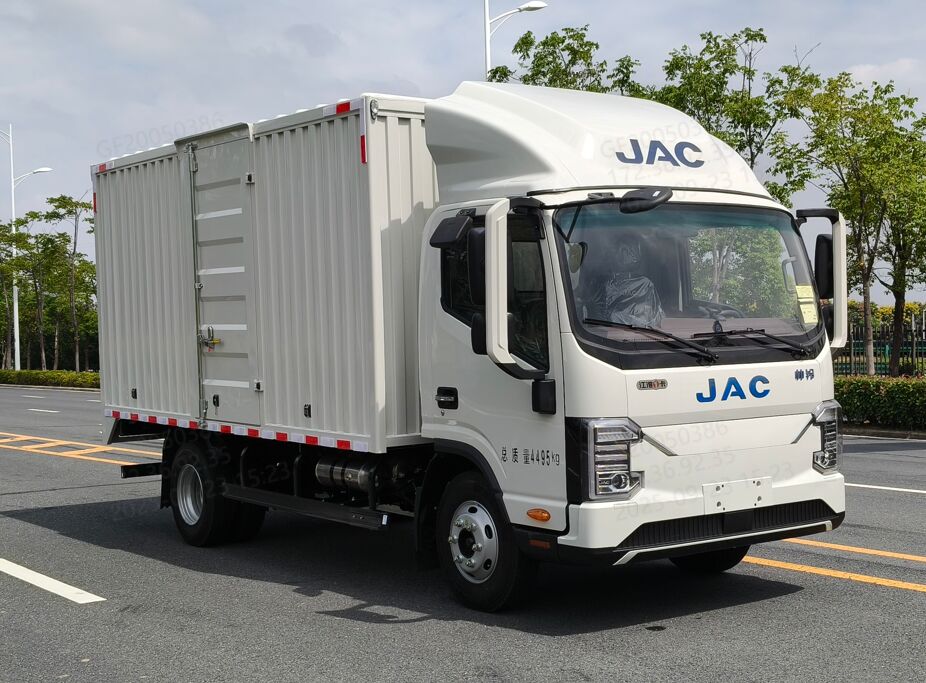 江淮牌HFC5043XXYP4EV3純電動廂式貨車