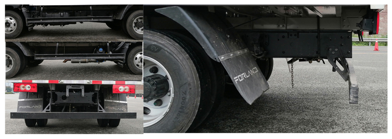 福田牌BJ5045XXY9JBA-50廂式貨車公告圖片