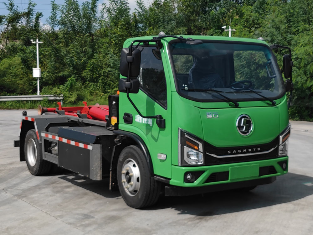 JBJ5120ZXXBEV型純電動車廂可卸式垃圾車圖片