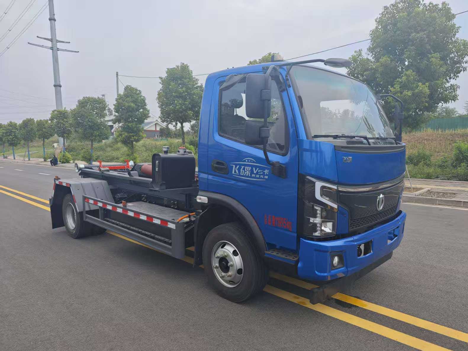 HLH5120ZXXFDBEV型純電動(dòng)車(chē)廂可卸式垃圾車(chē)圖片