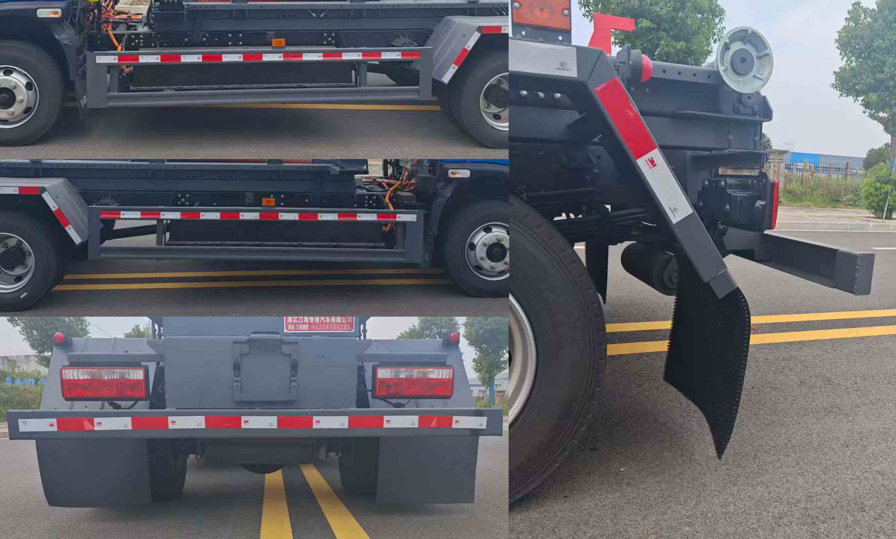 力海通牌HLH5120ZXXFDBEV純電動車廂可卸式垃圾車公告圖片