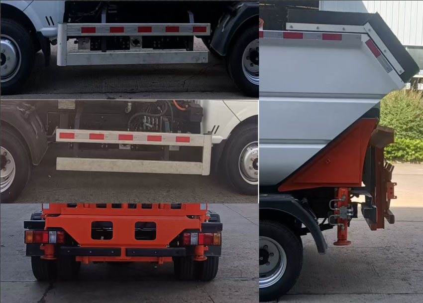 三聯(lián)牌YSY5046ZZZBEV純電動自裝卸式垃圾車公告圖片