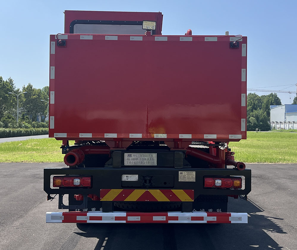 眾誠重科牌ZCT5211TJC洗井車公告圖片