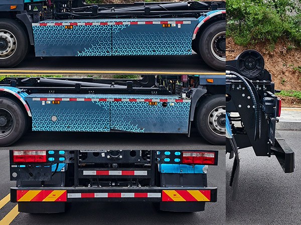 中佳華悅牌ZHN5251ZXXCLBEV純電動車廂可卸式垃圾車公告圖片