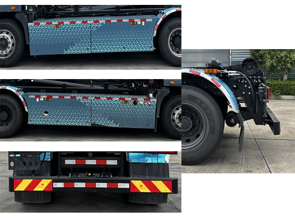 亞潔牌BQJ5250ZXXCLBEV純電動車廂可卸式垃圾車公告圖片