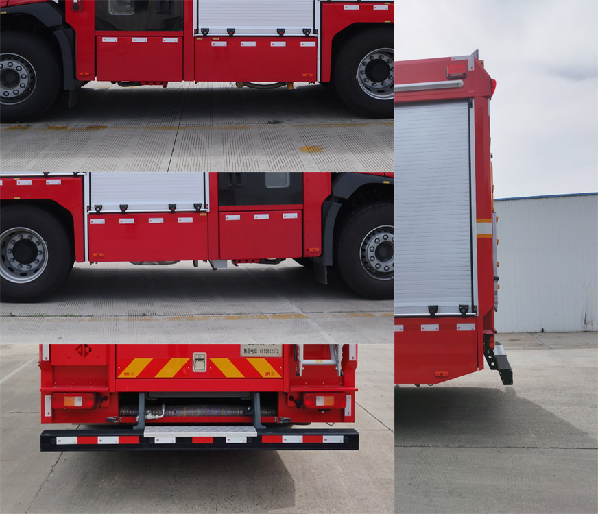 捷達消防牌SJD5190GXFAP50/WEA壓縮空氣泡沫消防車公告圖片