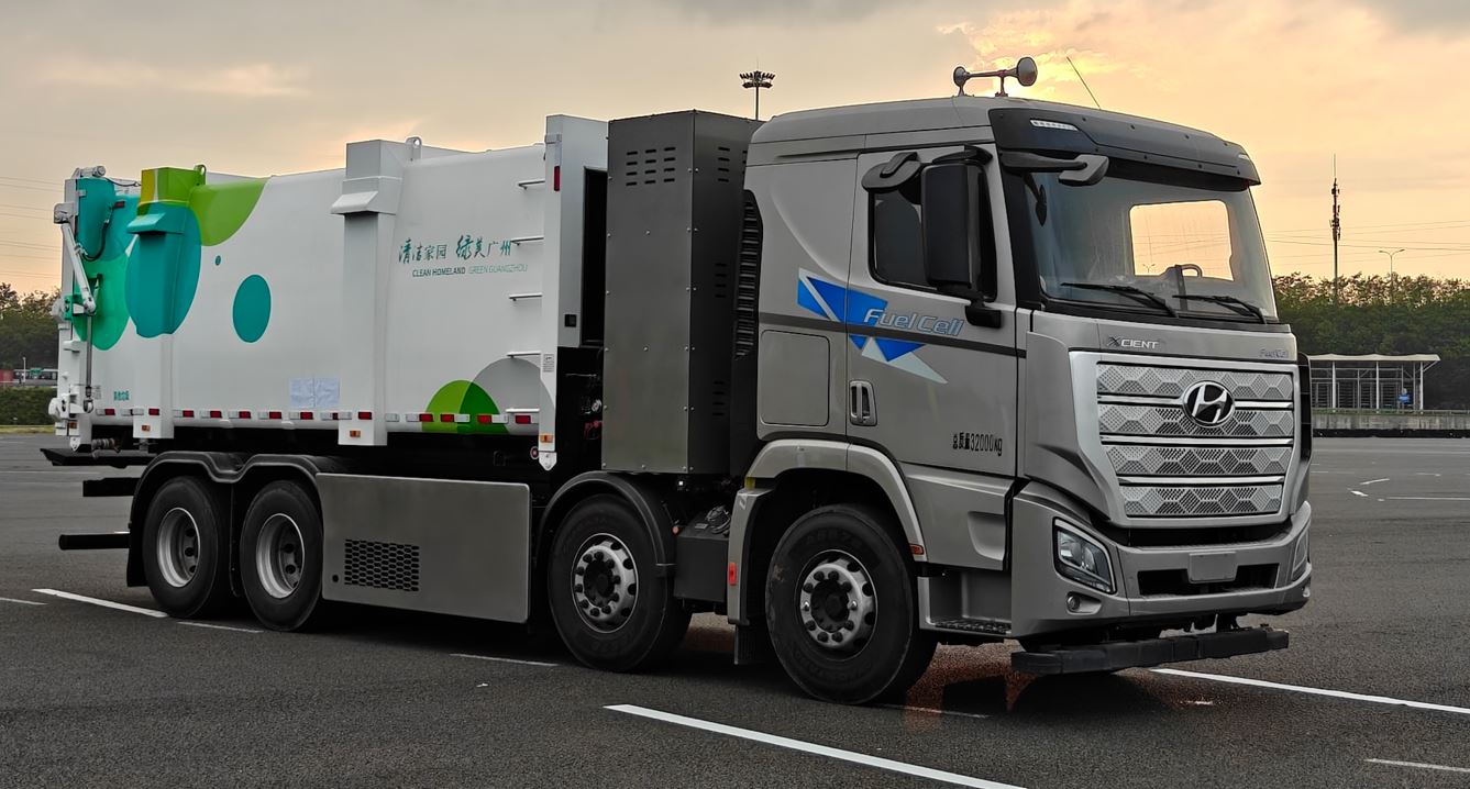 XDQ5320ZXLFCEV08型燃料電池廂式垃圾車圖片