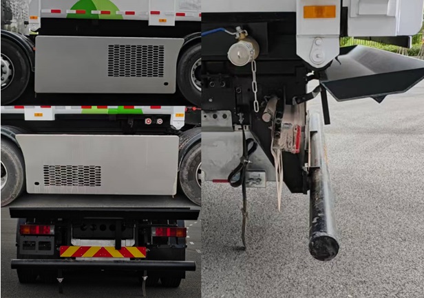 帕力安牌XDQ5320ZXLFCEV08燃料電池廂式垃圾車公告圖片