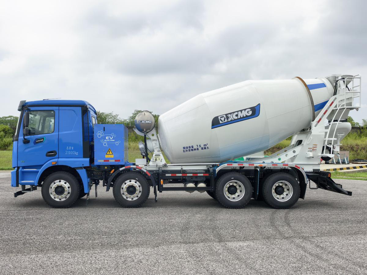 徐工牌XZS5316GJBNDEV3純電動混凝土攪拌運輸車公告圖片